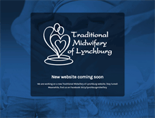 Tablet Screenshot of lynchburgmidwifery.com